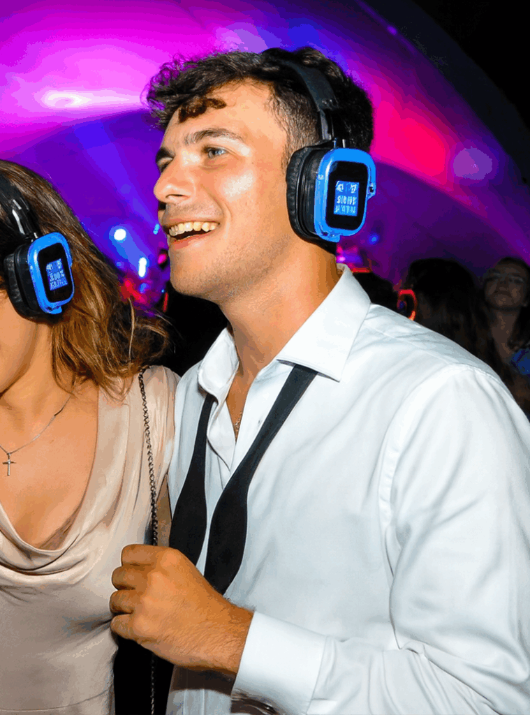 silent disco night club