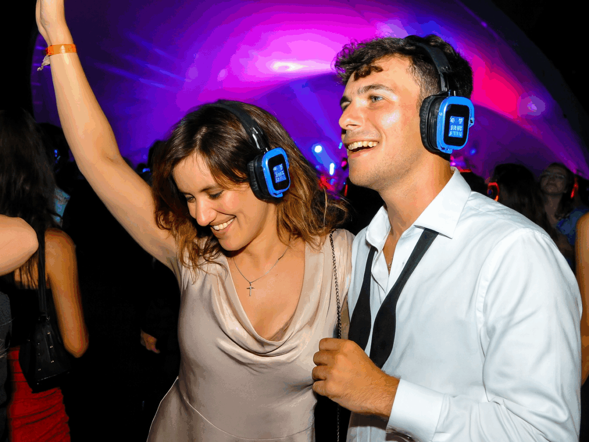 silent disco party