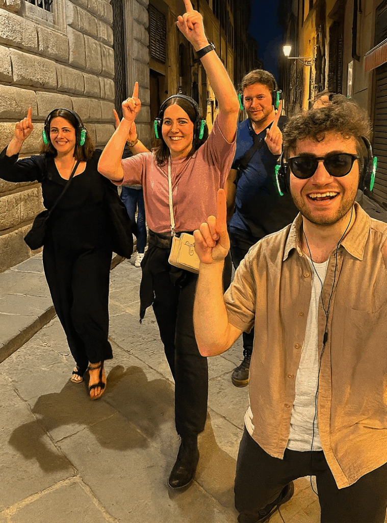 tour guide headphone hire