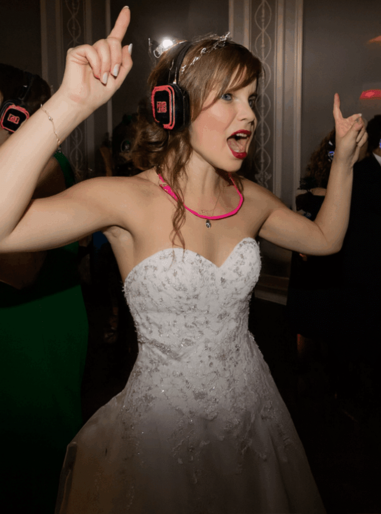 silent disco wedding