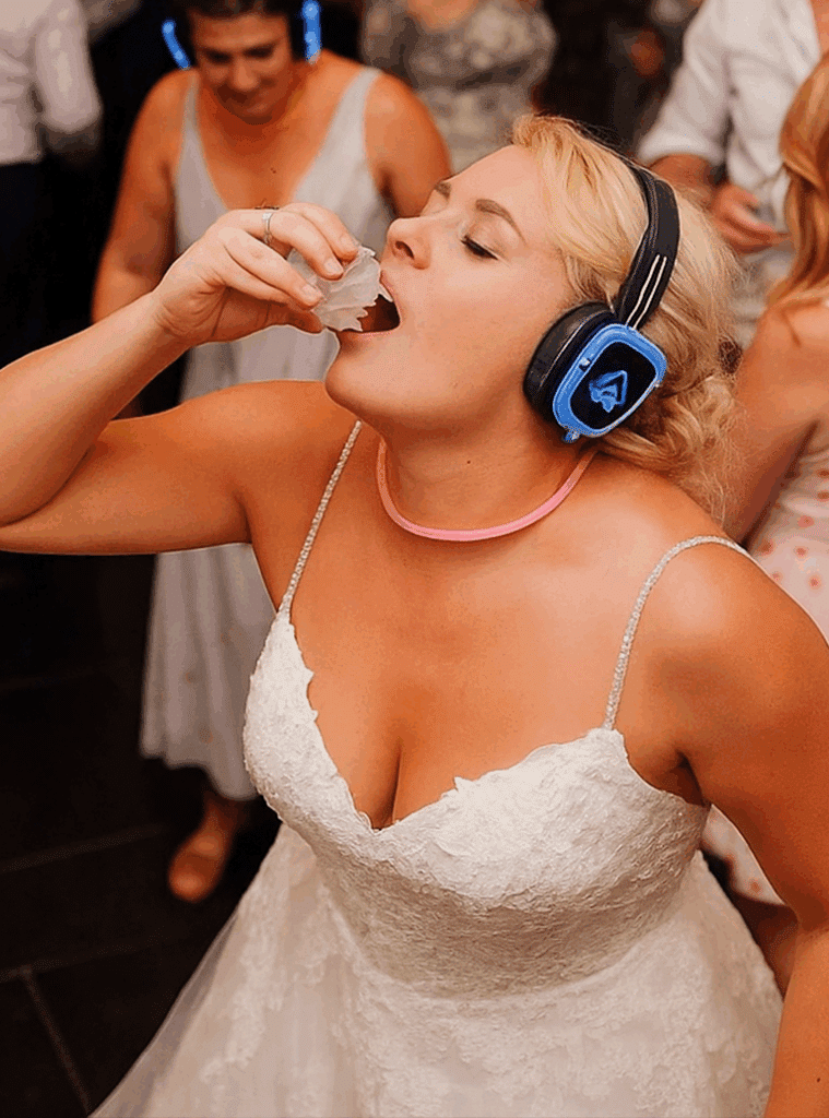 silent disco wedding